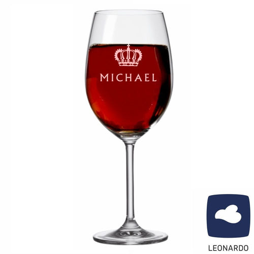 personalisiertes XXL Leonardo Weinglas 