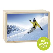 Lade das Bild in den Galerie-Viewer, Foto LED Lightbox mit eigenen Bild (20 x 30 cm / Querformat)
