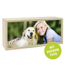 Lade das Bild in den Galerie-Viewer, Foto LED Leutbox mit eigenen Bild | Fotogeschenke | romantische Geschenkideen
