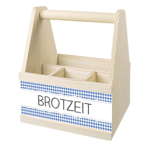 Buffet Besteckkasten Besteckkorb aus Holz Besteckbox Besteckbehälter hochwertig robust edel modern Geschenk für Grill Liebhaber Männer Geschenkideen zum Geburtstag Einzug Umzug Richtfest 