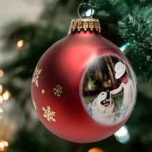 Lade das Bild in den Galerie-Viewer, Weihnachtsdeko weihnachtliche Kugeln Christbaumschmuck Baumschmuck für Weihnachten Baumdeko Weihnachtskugeln Christbaumkugeln Dekorierte Baumkugeln personalisiert mit Foto Nikolaus Geschenke Geschenkideen für Großeltern Eltern Dekotrends zur Erinnerung
