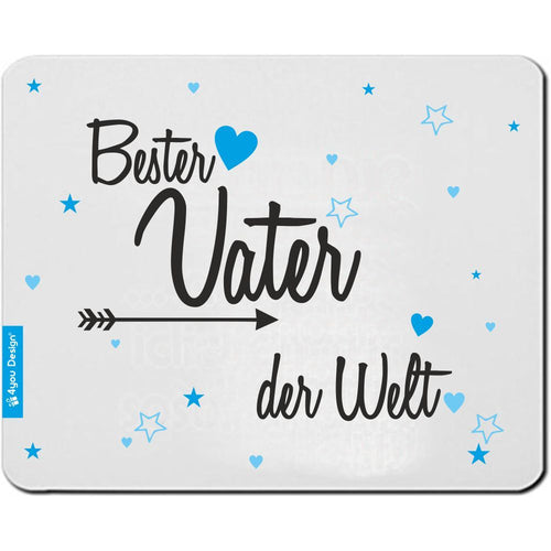 Mousepad Bester Vater der Welt Geburtstag Weihnachtsgeschenk Vatertagsgeschenk