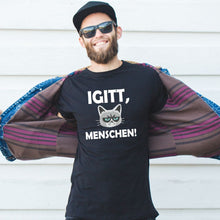 Lade das Bild in den Galerie-Viewer, T-Shirt &quot;Igitt, Menschen!&quot; Katze
