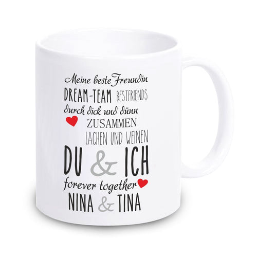 personalisierte Tasse 