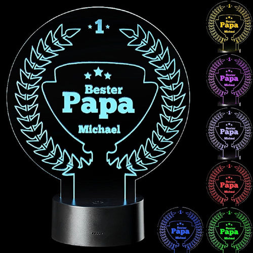  LED Motivlampe - personalisierte 3D Leuchte 