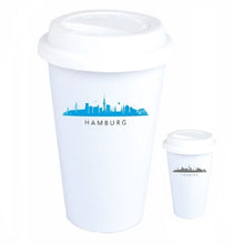 Lade das Bild in den Galerie-Viewer, Coffee-to-go Becher &quot;Skyline Hamburg&quot;
