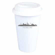 Lade das Bild in den Galerie-Viewer, Coffee-to-go Becher &quot;Skyline Hamburg&quot;
