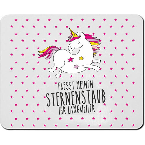 Einhorn Mousepad Geschenk Frauengeschenk Kollegin Geburtstag lustig