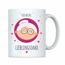 Lade das Bild in den Galerie-Viewer, Tassen-Set &quot;Für meine Lieblingsoma&quot; &amp; &quot;Für meinen Lieblingsopa&quot; | Geschenkidee für beste Großeltern Geschenk Oma Opa
